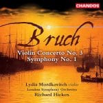 Mordkovitch, Hickox: Bruch - Violin Concerto no.3, Symphony no.1 (FLAC)
