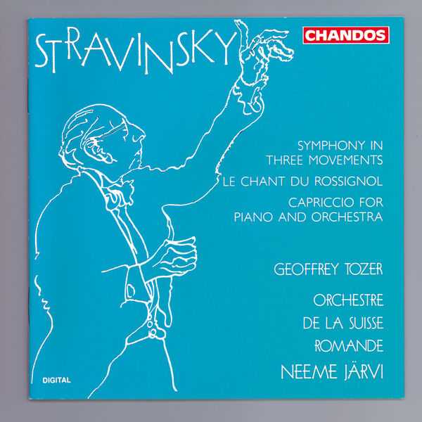 Järvi: Stravinsky - Symphony in Three Movements, Le Chant du Rossignol, Capriccio for Piano and Orchestra (FLAC)