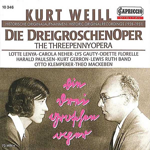 Klemperer, Mackeben: Weill - Die Dreigroschenoper (FLAC)