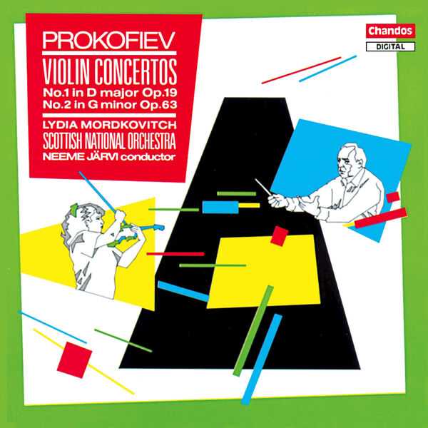 Mordkovitch, Järvi: Prokofiev - Violin Concertos no.1 & 2 (FLAC)