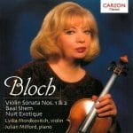 Mordkovitch, Milford: Bloch - Violin Sonatas, Baal Shem, Nuit Exotique (FLAC)