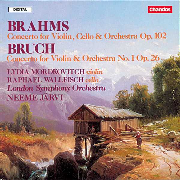 Mordkovitch, Wallfisch, Järvi: Brahms - Concerto for Violin, Cello & Orchestra op.102; Bruch - Concerto for Violin & Orchestra no.1 op.26 (FLAC)