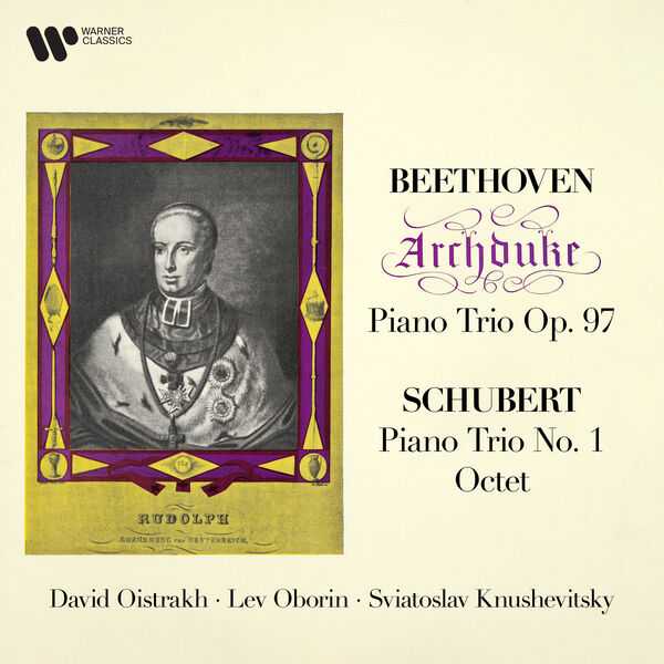 Oistrakh, Knushevitsky, Oborin: Beethoven - Piano Trio no.7 op.97 "Archduke"; Schubert - Piano Trio no.1, Octet (24/192 FLAC)