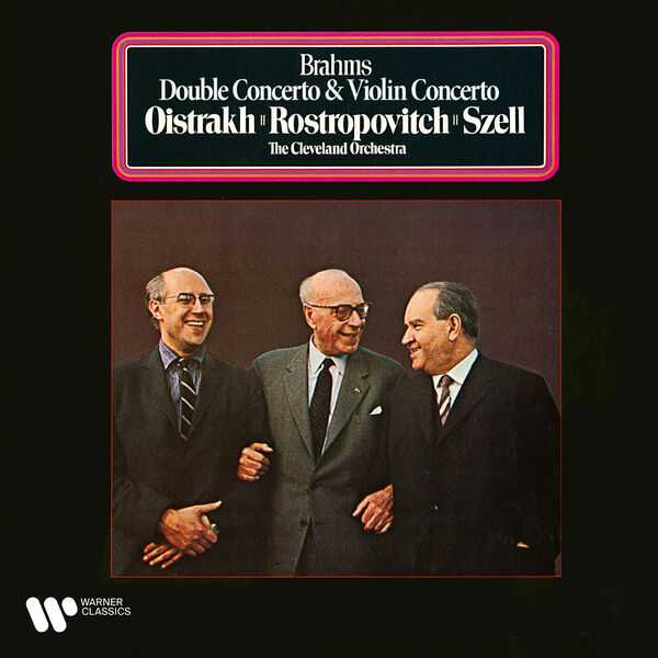 Oistrakh, Rostropovich, Szell: Brahms - Double Concerto & Violin Concerto (24/192 FLAC)