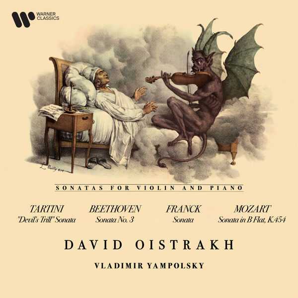 Oistrakh, Yampolsky: Tartini, Beethoven, Franck, Mozart - Sonatas for Violin and Piano (24/192 FLAC)