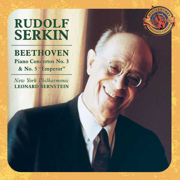 Serkin, Bernstein: Beethoven - Piano Concerto no.3 & 5 "Emperor" (FLAC)