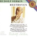Serkin, Ormandy, Bernstein: Beethoven - Piano Concertos no.1 & 3 (FLAC)