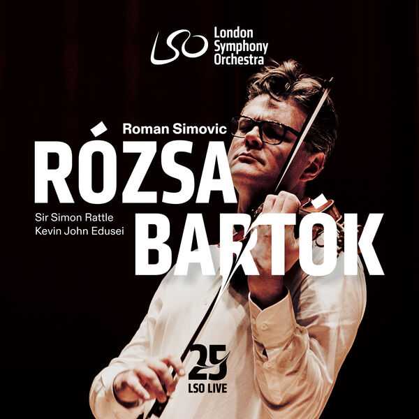 Roman Simovic: Rózsa, Bartók - Violin Concerto (24/96 FLAC)