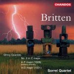Sorrel Quartet: Britten - String Quartet no.2, String Quartet in F, String Quartet in D (24/44 FLAC)