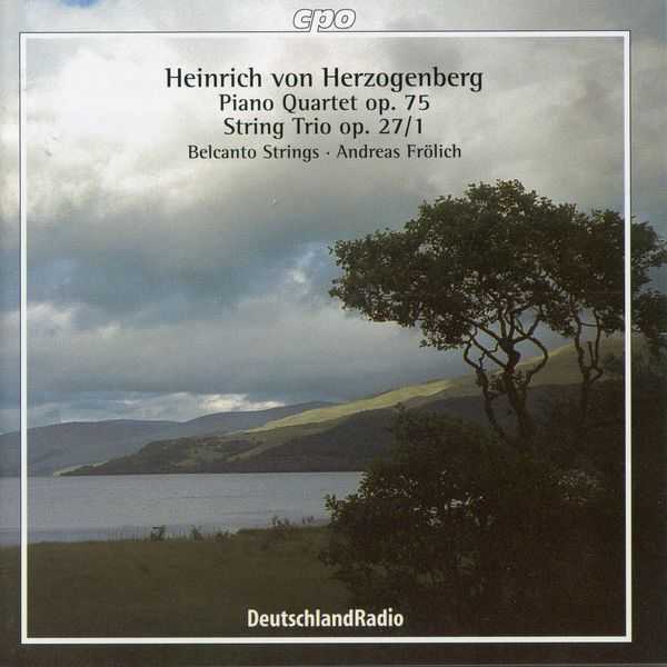 Belcanto Strings, Andreas Frölich: Herzogenberg - Piano Quartet op.75, String Trio op.27/1 (FLAC)