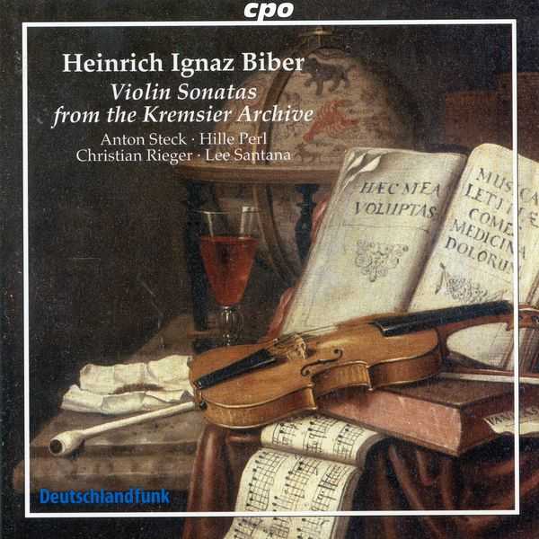 Steck, Perl, Rieger, Santana: Heinrich Ignaz Biber - Violin Sonatas from the Kremsier Archive (FLAC)