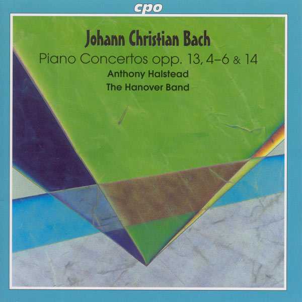 Halstead: J.C. Bach - Piano Concertos op.13 no.4-6 & op.14 (FLAC)