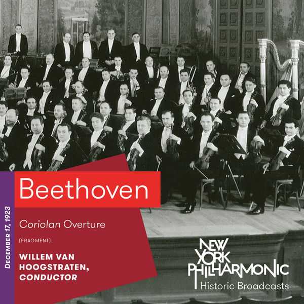 Hoogstraten: Beethoven - Coriolan Overture. Recorded 1923 (FLAC)