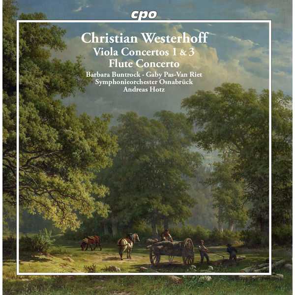 Hotz: Westerhoff - Viola Concertos no.1 & 3, Flute Concerto (FLAC)