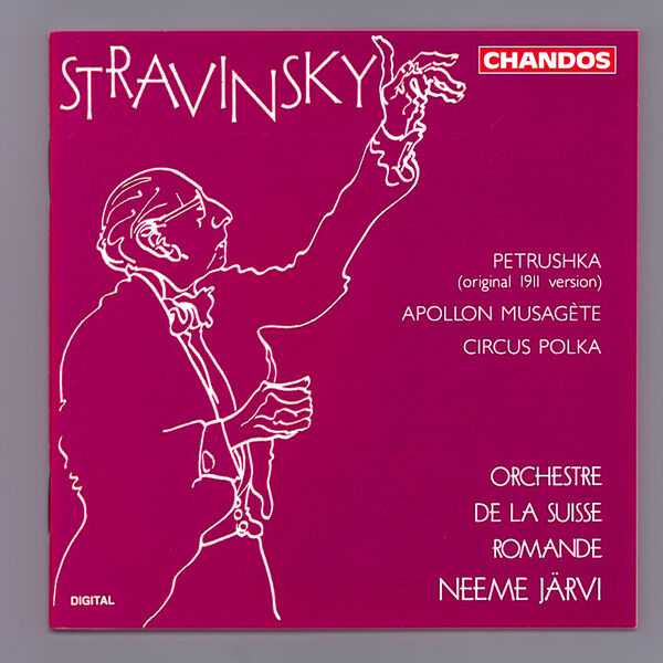 Järvi: Stravinsky - Petrushka, Apollon Musagète, Circus Polka (FLAC)