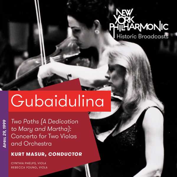 Phelps, Young, Masur: Gubaidulina - Two Paths. Recorded 1999 (FLAC)