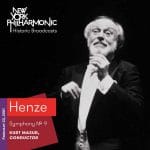 Masur: Henze - Symphony no.9. Recorded 2001 (FLAC)
