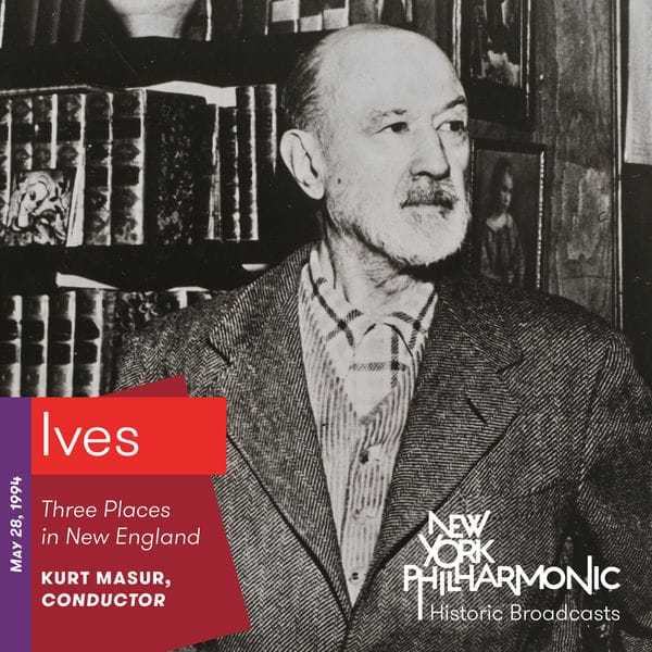 Masur: Ives - Three Places in New England. Recorded 1994 (FLAC)