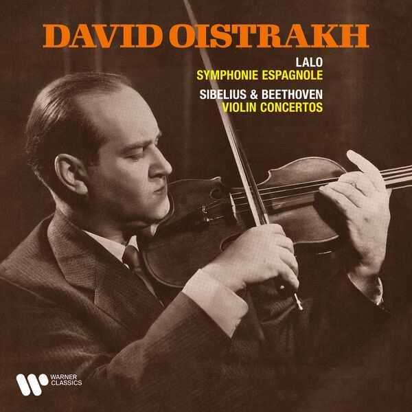 David Oistrakh: Lalo - Symphonie Espagnole; Beethoven, Sibelius - Violin Concertos (24/192 FLAC)