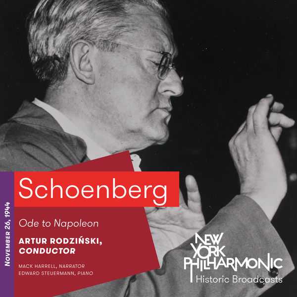 Harrell, Steuermann, Rodziński: Schoenberg - Ode to Napoleon. Recorded 1944 (FLAC)