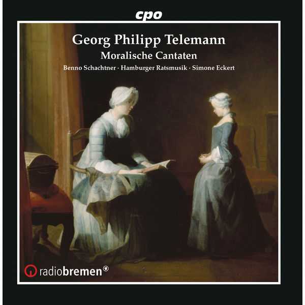 Eckert: Telemann - Moralische Cantaten (FLAC)