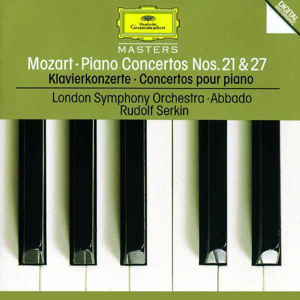 Serkin, Abbado: Mozart - Piano Concertos no.21 & 27 (FLAC)