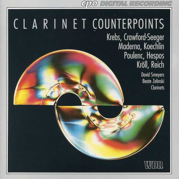 David Smeyers, Beate Zellinsky - Clarinet Counterpoints (FLAC)