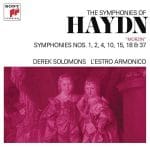 Derek Solomons, L'Estro Armonico: Haydn - Symphonies no.1, 2, 4, 10, 15, 18 & 37 (24/192 FLAC)