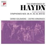 Derek Solomons, L'Estro Armonico: Haydn - Symphonies no.26, 41, 43, 44, 48 & 52 (24/44 FLAC)