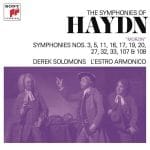 Derek Solomons, L'Estro Armonico: Haydn - Symphonies no.3, 5, 11, 16, 17, 19, 20, 27, 32, 33, 107 & 108 (24/44 FLAC)