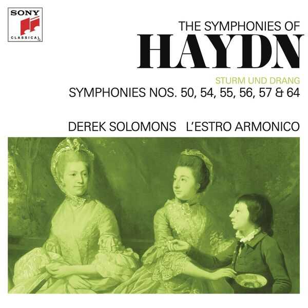 Derek Solomons, L'Estro Armonico: Haydn - Symphonies no.50, 54, 55, 56, 57 & 64 (24/44 FLAC)