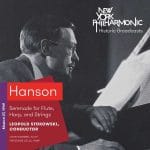 Wummer, Cella, Stokowski: Hanson - Serenade for Flute, Harp and Strings. Recorded 1949 (FLAC)