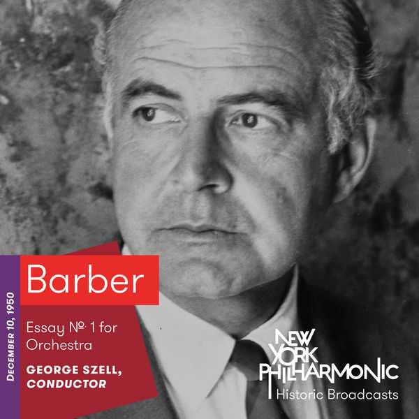 Szell: Barber - Essay no.1 for Orchestra. Recorded 1950 (FLAC)