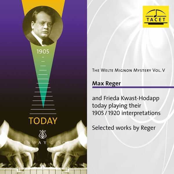 The Welte Mignon Mystery vol.5: Max Reger (24/96 FLAC)