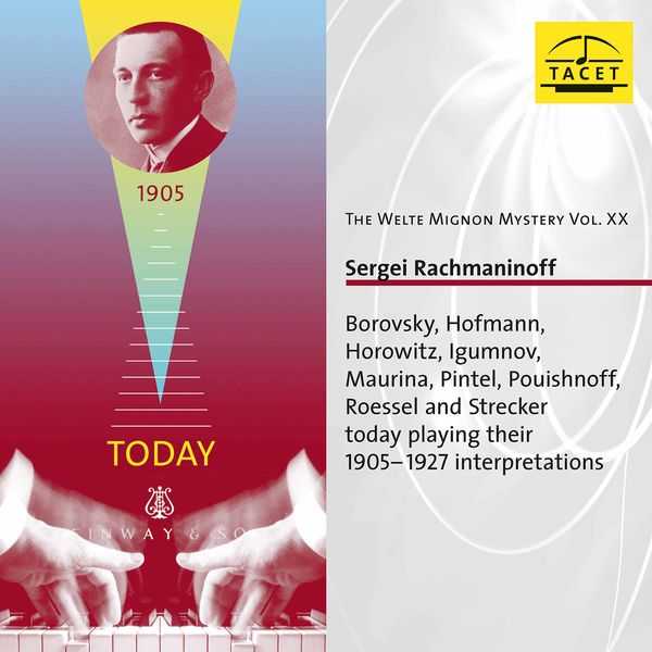 The Welte Mignon Mystery vol.20: Sergei Rachmaninoff (24/96 FLAC)