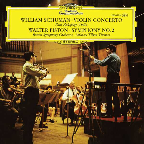 Tilson Thomas: Schuman - Violin Concerto, Piston - Symphony no.2 (FLAC)