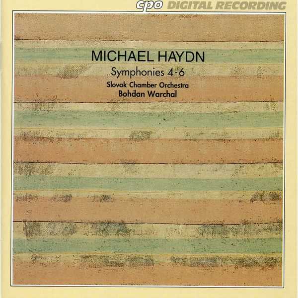 Warchal: Michael Haydn - Symphonies no.4-6 (FLAC)