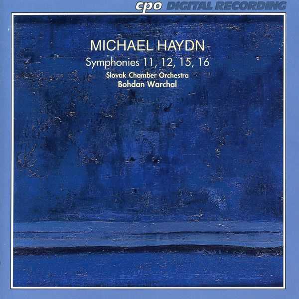 Warchal: Michael Haydn - Symphonies no.11, 12, 15, 16 (FLAC)
