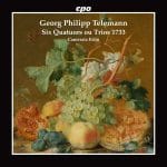 Camerata Köln: Georg Philipp Telemann - Six Quatuors ou Trios 1733 (24/96 FLAC)