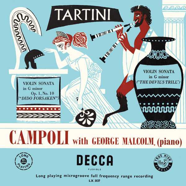 Campoli: Tartini - Two Violin Sonatas, Bruch - Violin Concerto no.1 (FLAC)