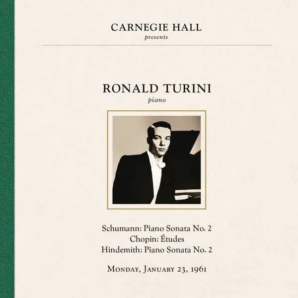 Carnegie Hall presents Ronald Turini 1961 (24/44 FLAC)
