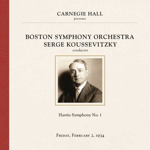 Carnegie Hall presents Serge Koussevitzky 1934 (24/44 FLAC)