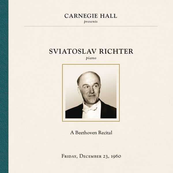 Carnegie Hall presents Sviatoslav Richter 1960 (24/96 FLAC)