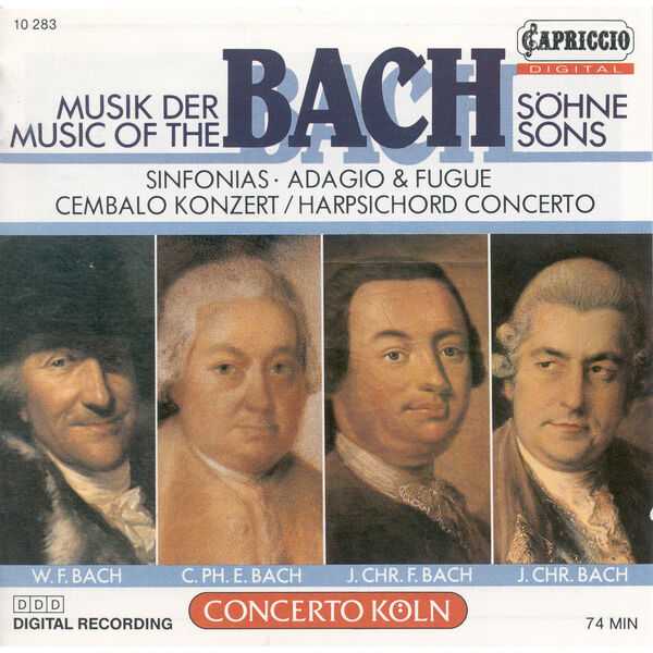 Concerto Köln - Music of the Bach Sons (FLAC)