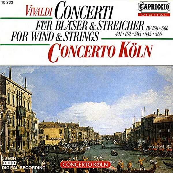 Concerto Köln: Vivaldi - Concerti for Wind and Strings (FLAC)