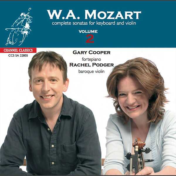 Gary Cooper, Rachel Podger: Mozart - Complete Sonatas for Keyboard and Violin vol.2 (24/192 FLAC)
