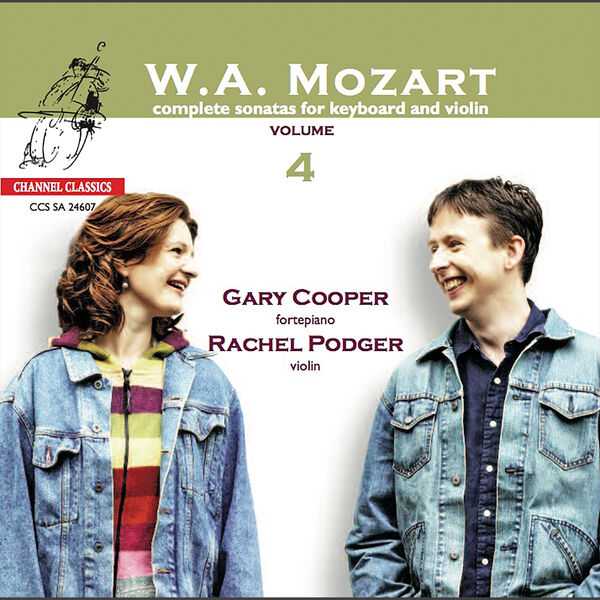 Gary Cooper, Rachel Podger: Mozart - Complete Sonatas for Keyboard and Violin vol.4 (24/192 FLAC)