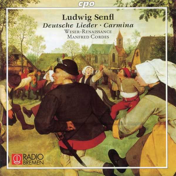 Cordes: Ludwig Senfl - Deutsche Lieder, Carmina (FLAC)