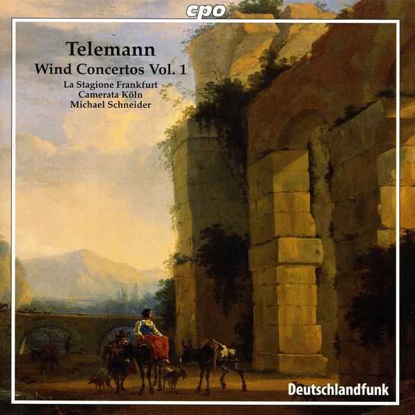 Georg Philipp Telemann - Wind Concertos vol.1 (FLAC)
