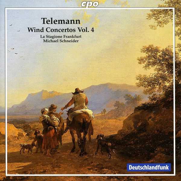 Georg Philipp Telemann - Wind Concertos vol.4 (FLAC)